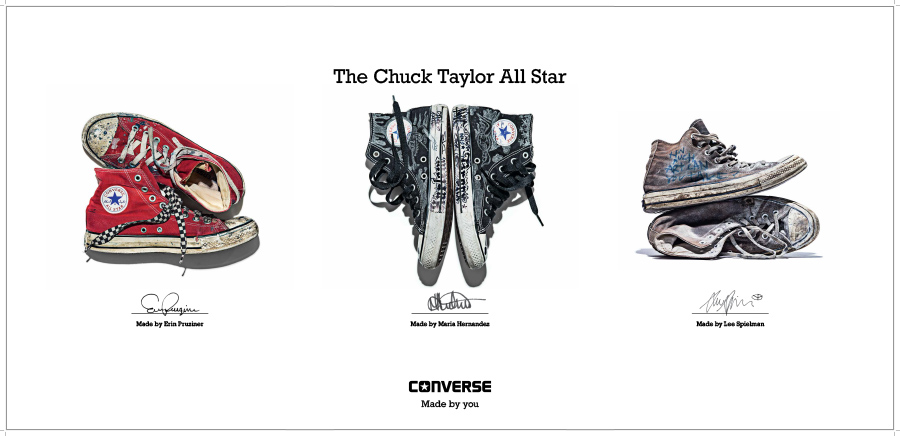 Converse cross-track displays