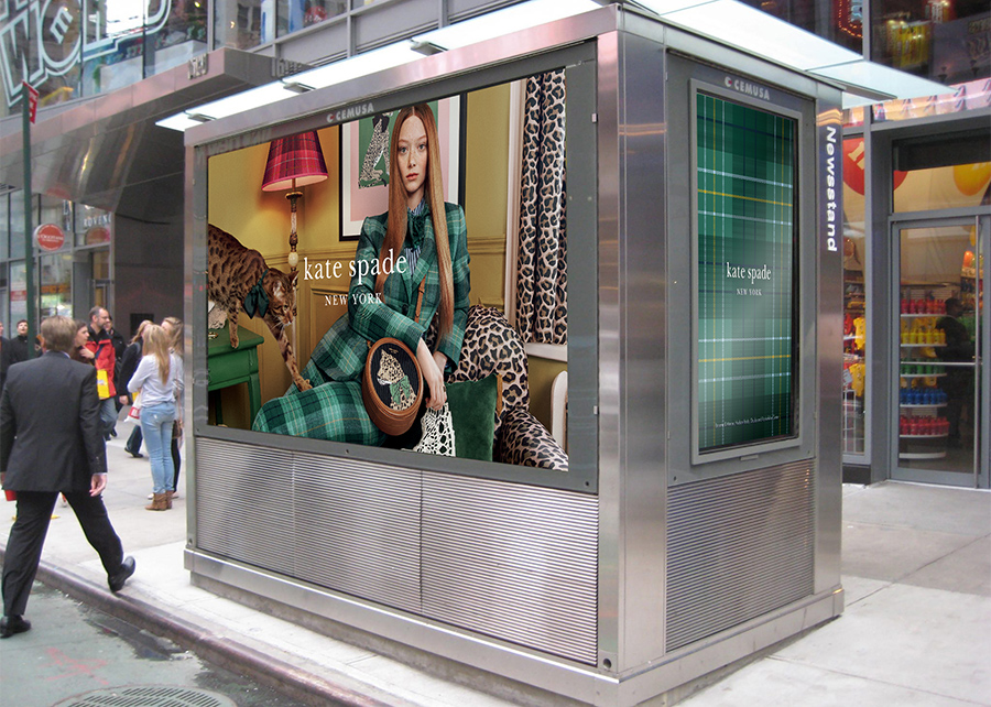 Digital newsstand display