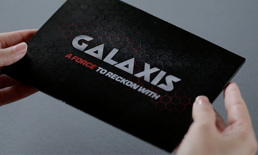 USPS book spread with interactive mailer 2