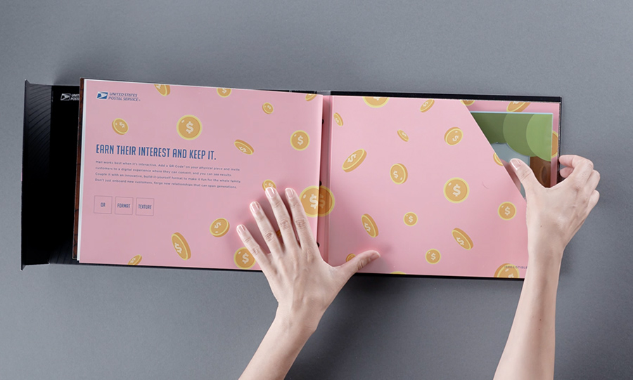 3D piggy bank mailer 1