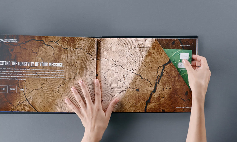 Die-cut mailer with 3D box 1