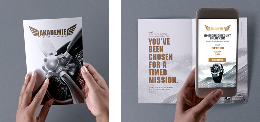 Vintage plane footage mailer 2