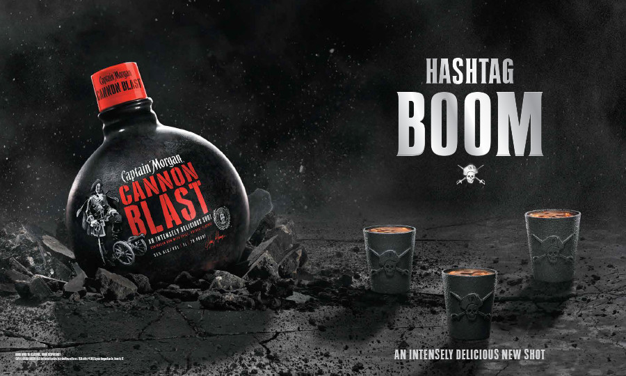 Captain Morgan campaign layout