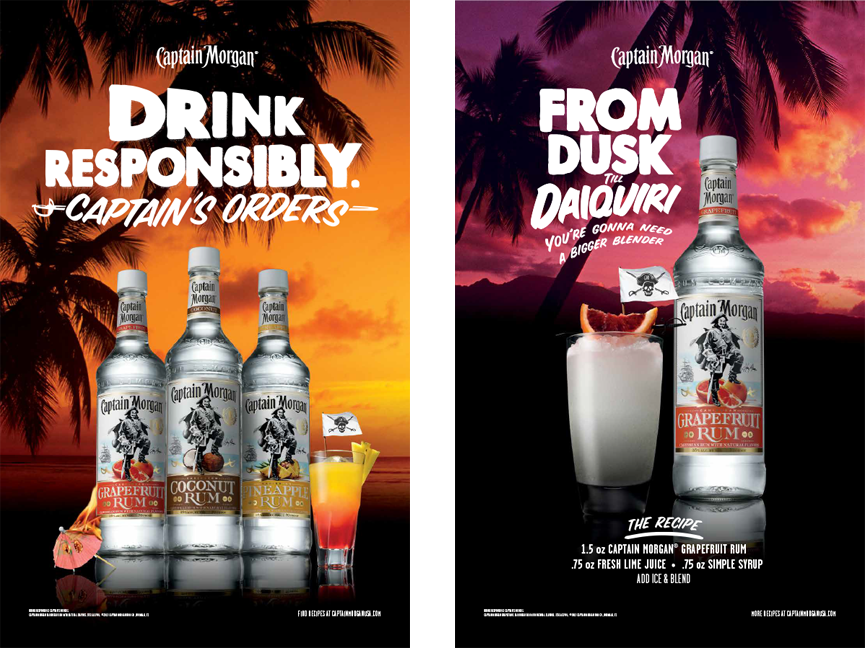 Captain Morgan flavor campaign 1