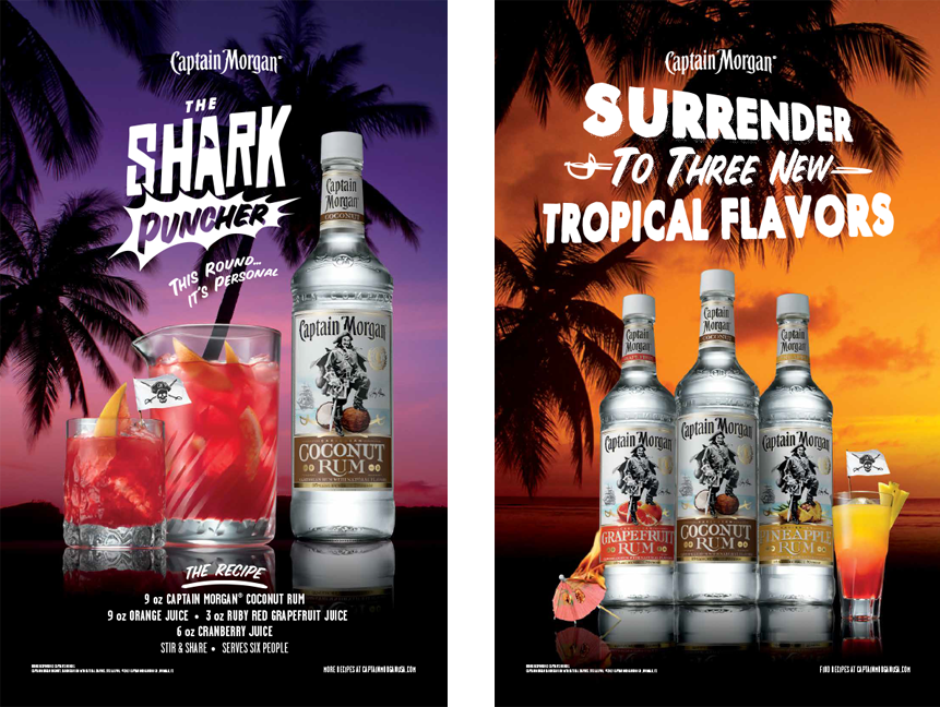 Captain Morgan flavor campaign 2