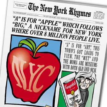 Children’s board book: The New York Rhymes