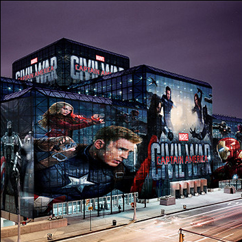 Audi / Marvel promotional campaign