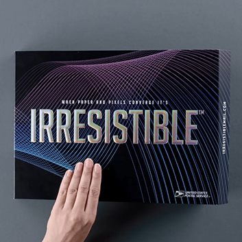 US Postal Service print and digital promotion book