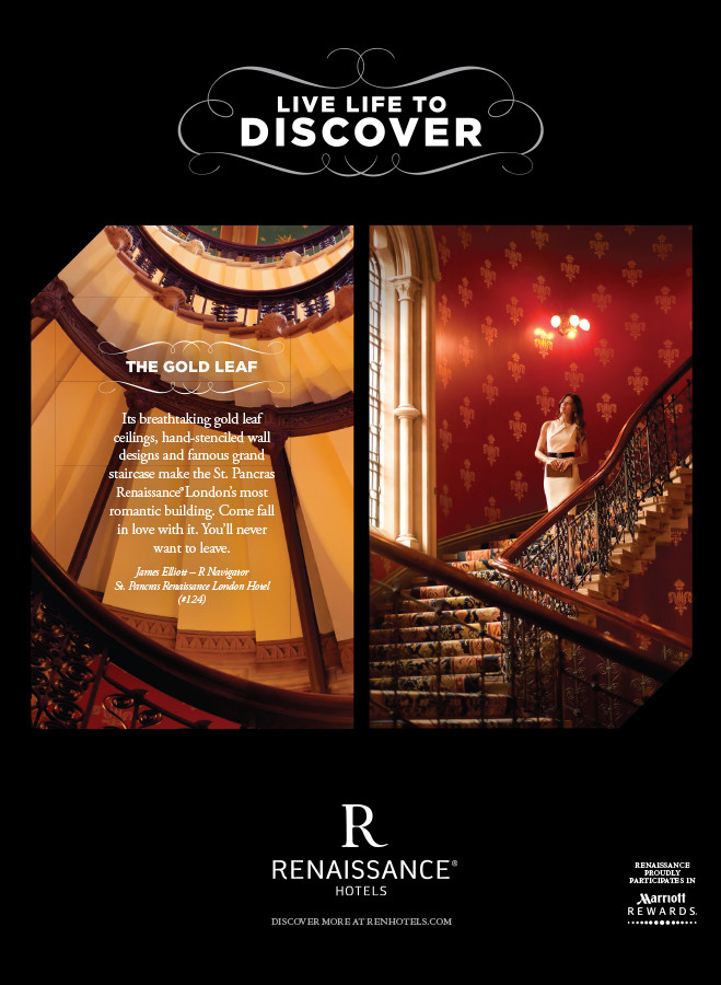 Renaissance Hotels print ad