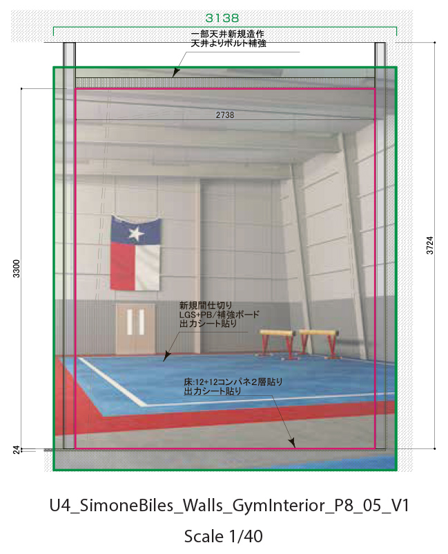 Background wall graphics