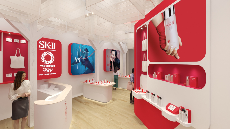 SK-II retail store interior